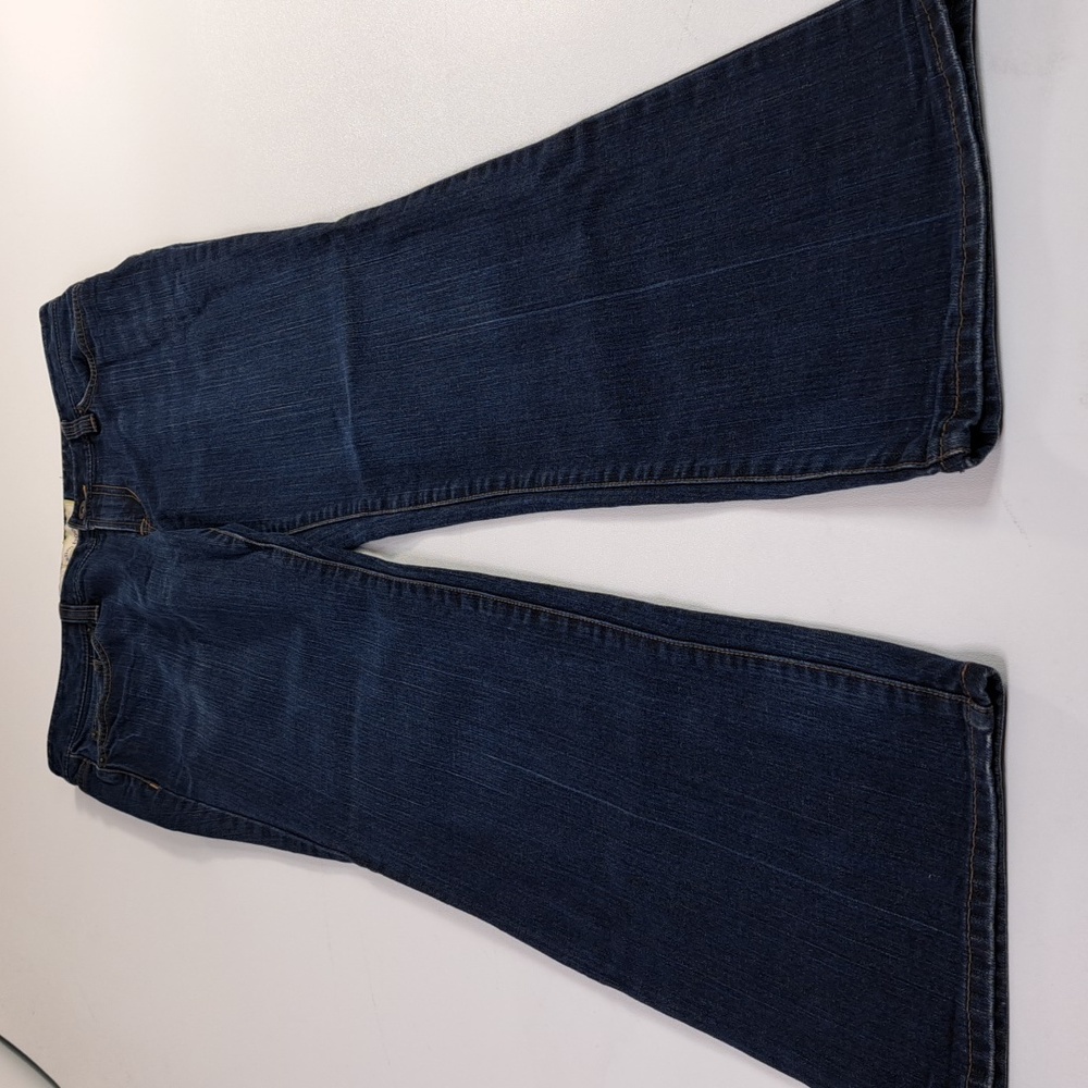 Loft Slim Boot Blue Jeans Size 8 - Picture 9 of 17